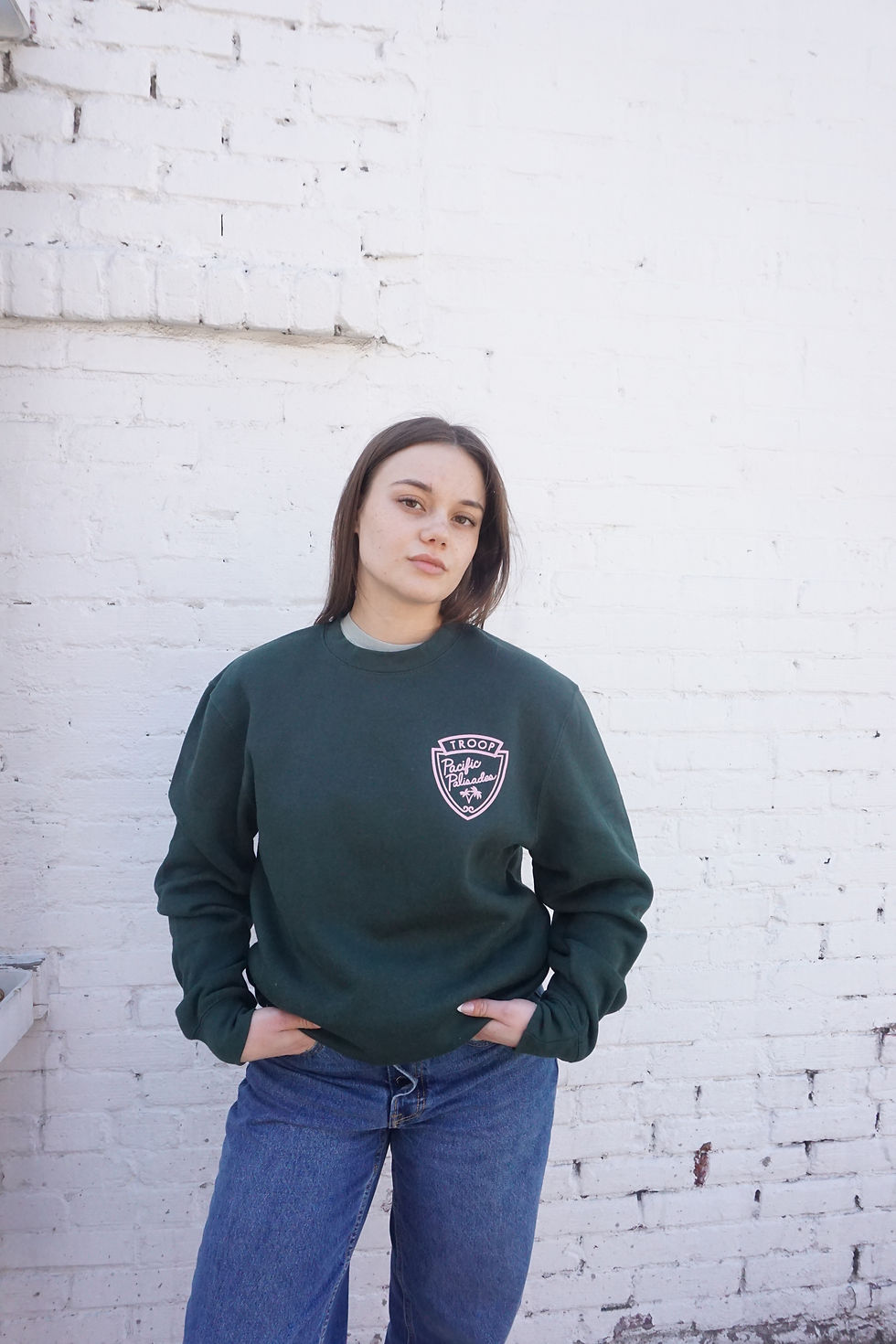 Thumbnail: Adults Troop Pacific Palisades Hunter Fleece Crew