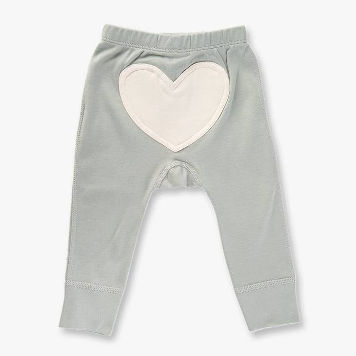 Baby Heart Pants Dove Grey