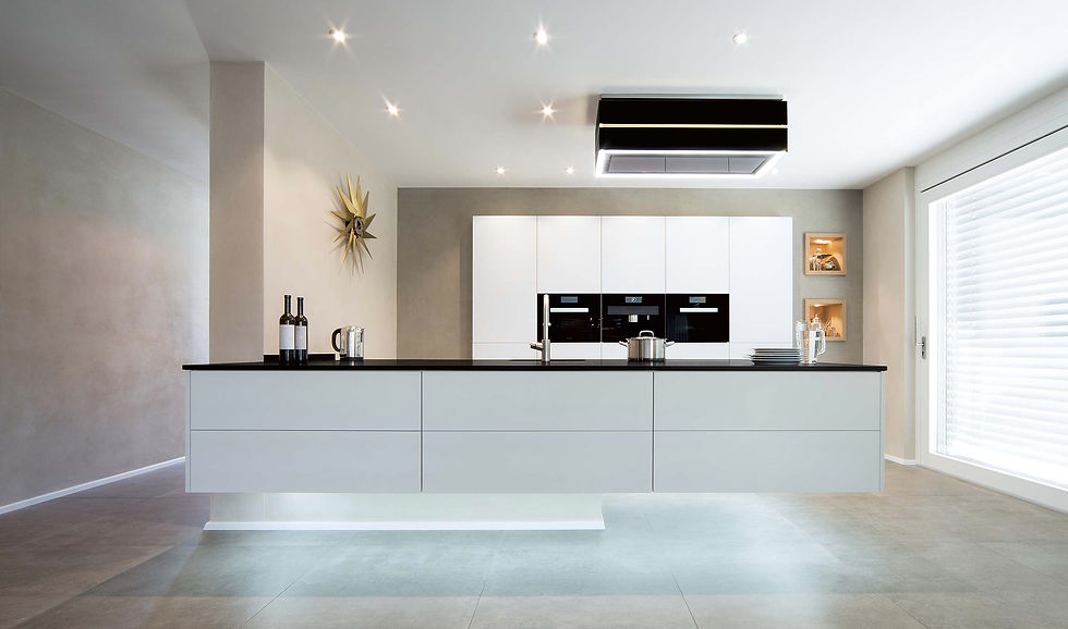 Skywalk architecture & kitchen