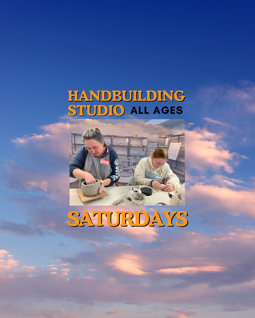 Fall 2 - Saturday Handbuilding Studio