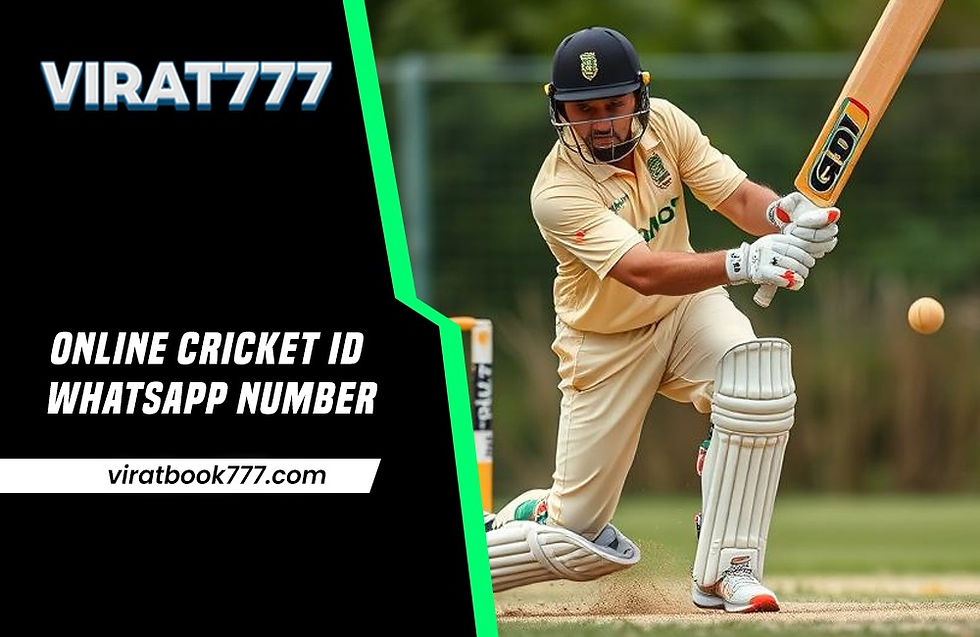 Online Cricket ID WhatsApp Number - Virat777 ID Provider