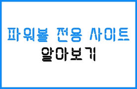 파워볼 전용 사이트란 무엇일까?