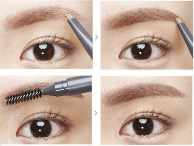 Thumbnail: Chì Kẻ Mày Định Hình 2 Đầu The Face Shop Designing Eyebrow Pencil 3g