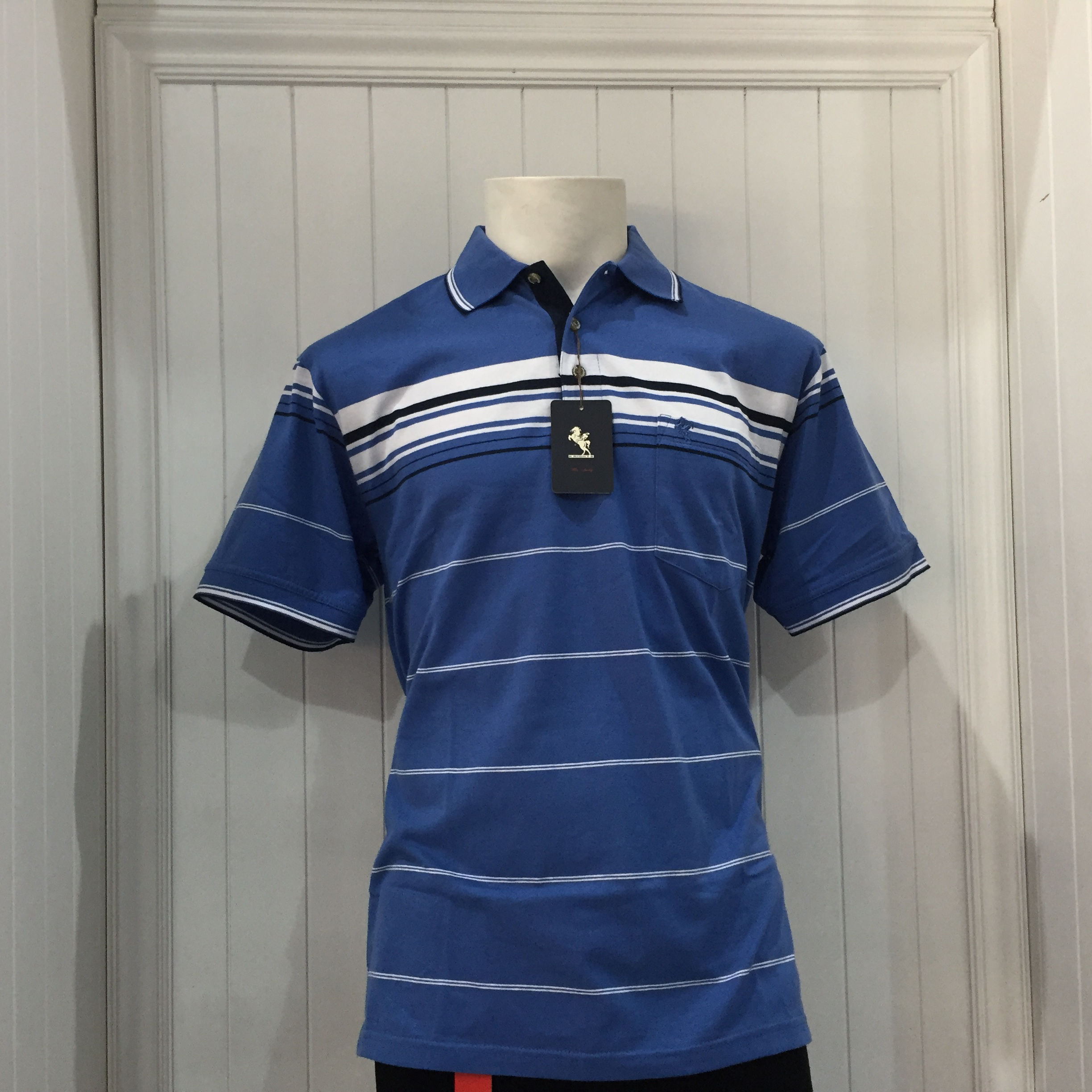 Playera Knights Sportswear, polo, 60% algodón, 40% poliester.