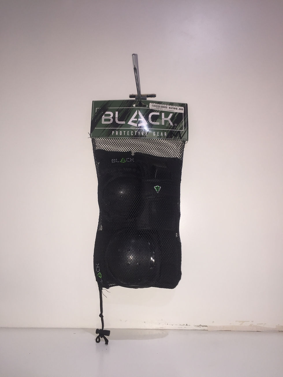 Protecciones Black, para patinar