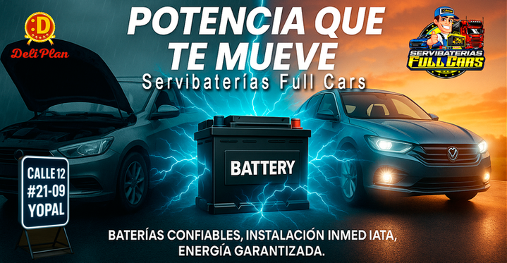 Servibaterías Full Cars