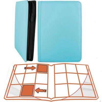 Phoenix Shield - Portfolio TURQUOISE - 360 cartes recto-vers