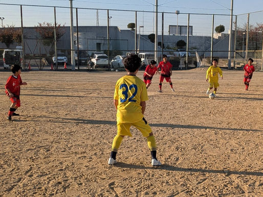 【2025.11.23（日・休）U13　Training Match   vs アグア姫路】