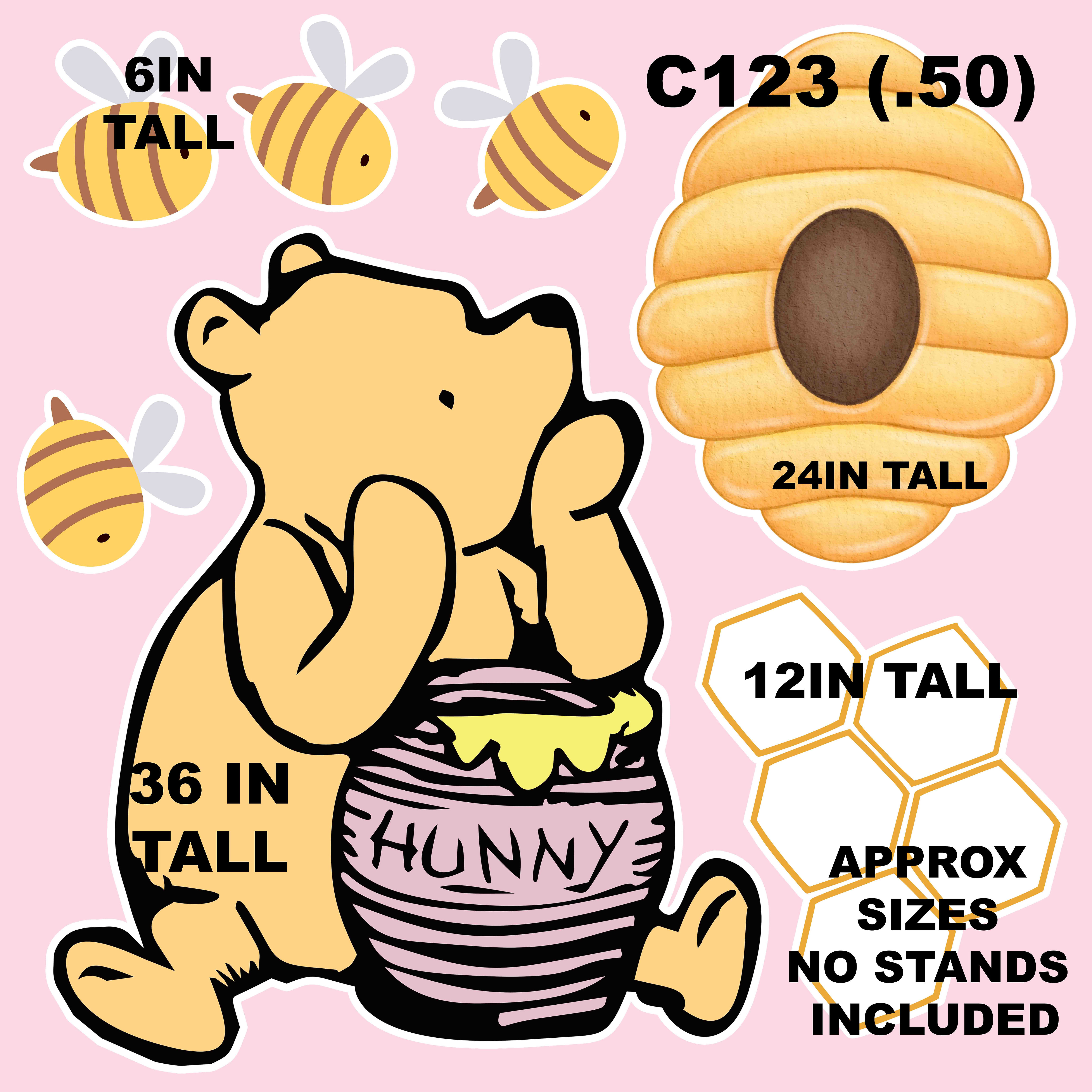 C123 HS PINK WINNIE THE POOH