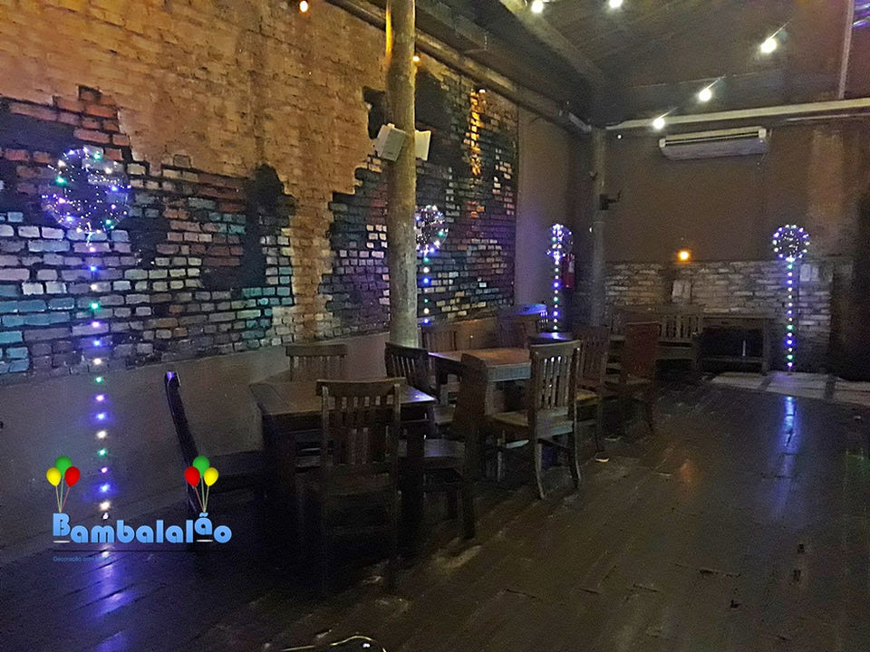 Balão Bubble com Led