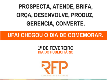 Feliz dia do Publicitário