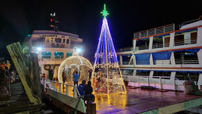 Amazônia Luz convida público a programação natalina em pontos da orla de Belém