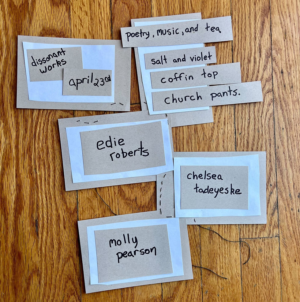 salt & violet  featuring Edie Roberts and Chelsea Tadeyeske