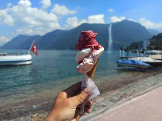 Švýcarsko - dva dny s kamarádkou Ivčou