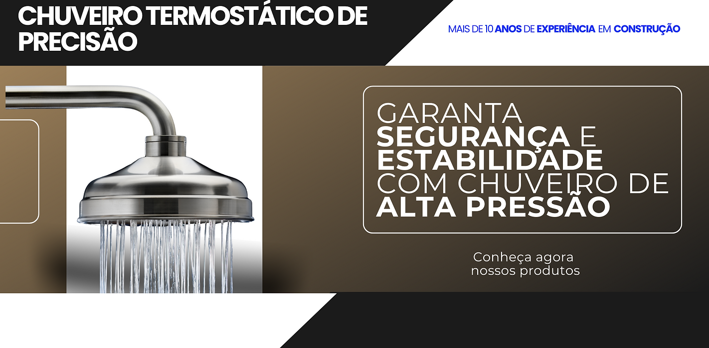 Chuveiros qualidade caldas novas rio quente 