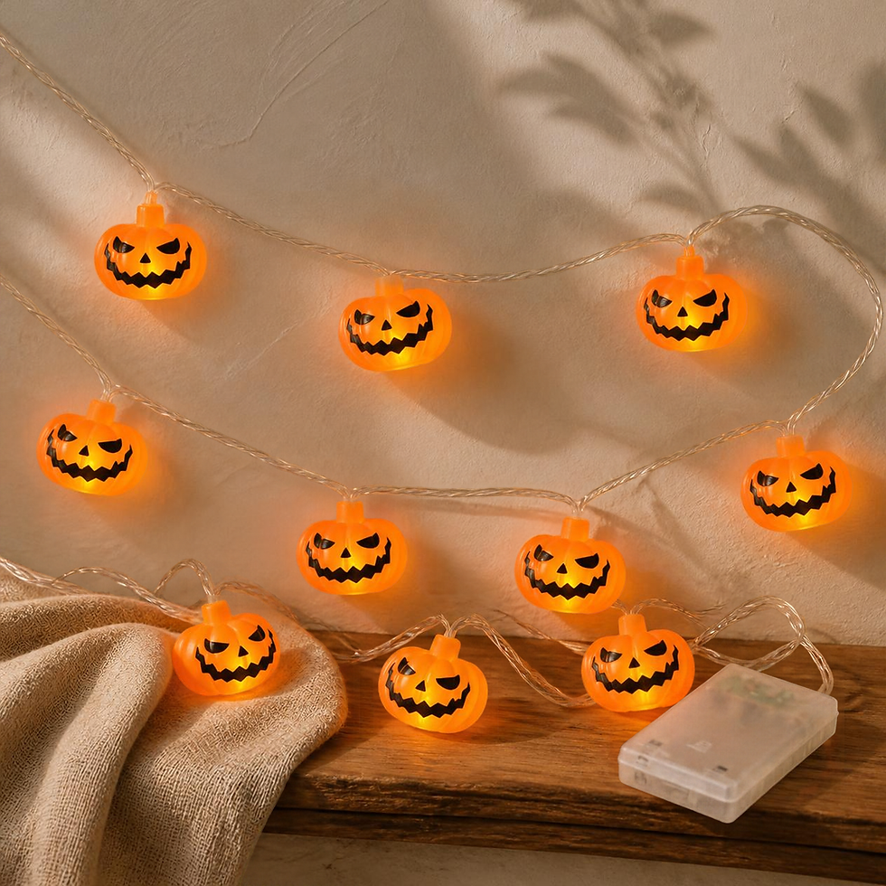 Thumbnail: Halloween LED String Lights | Length: 3 m (approx. 9.8 ft)