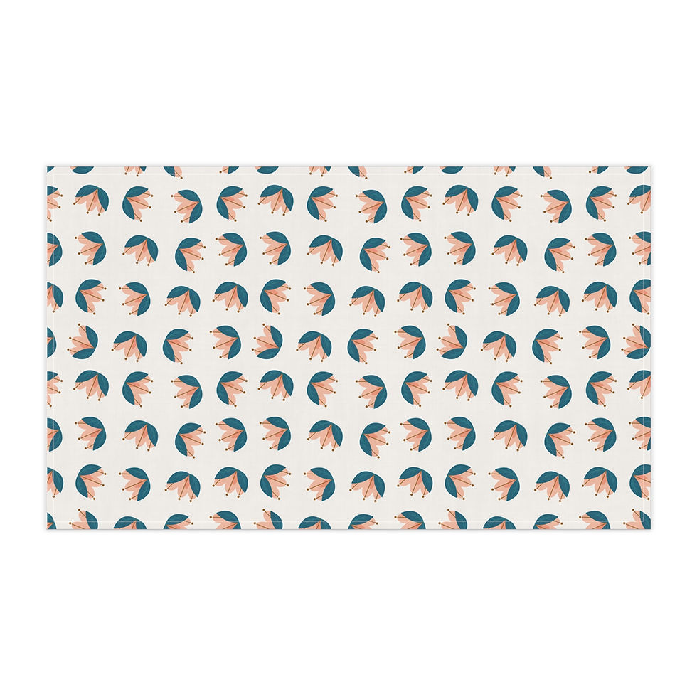 Thumbnail:  Tea Towels | Art Deco Bloom Print