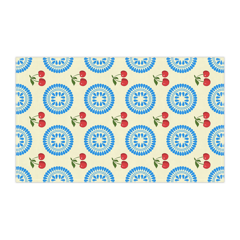 Thumbnail: Cherry Cabana – Tea Towel