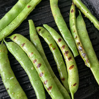 Grilled Ramano Beans