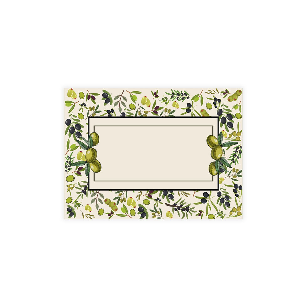 Thumbnail: The Olive Affair Table Place Cards
