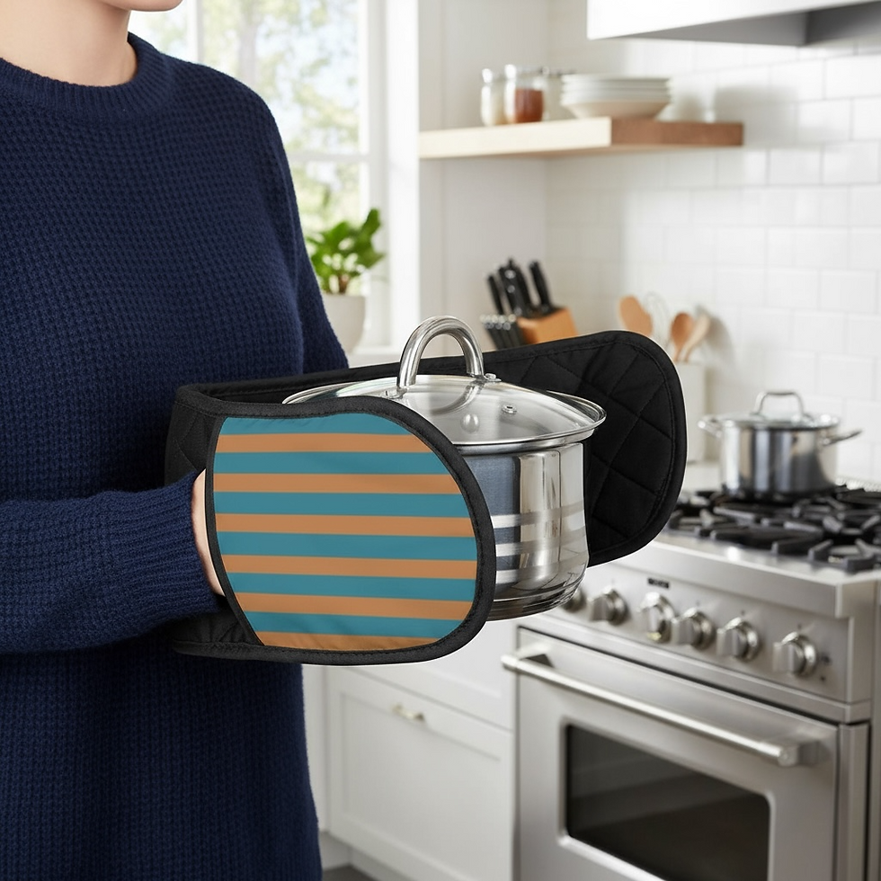 Thumbnail: Sea + Toast Kitchen Oven Mitts 