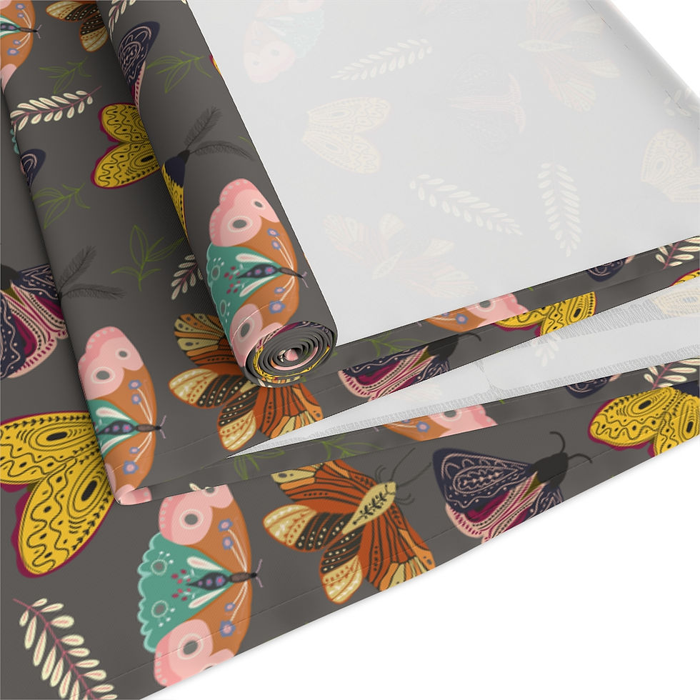 Thumbnail: Moth In Flight Table Runner 