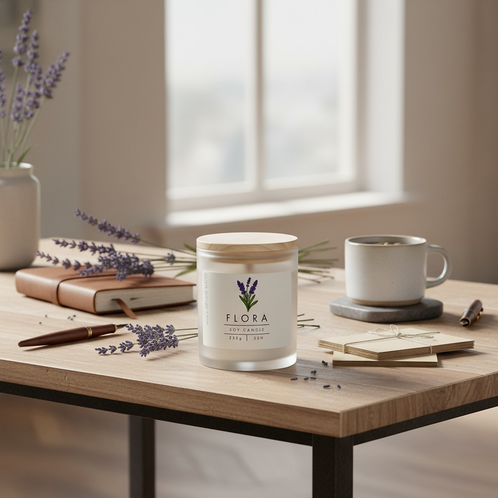 Thumbnail: Flora 11oz Soy Scented Candle