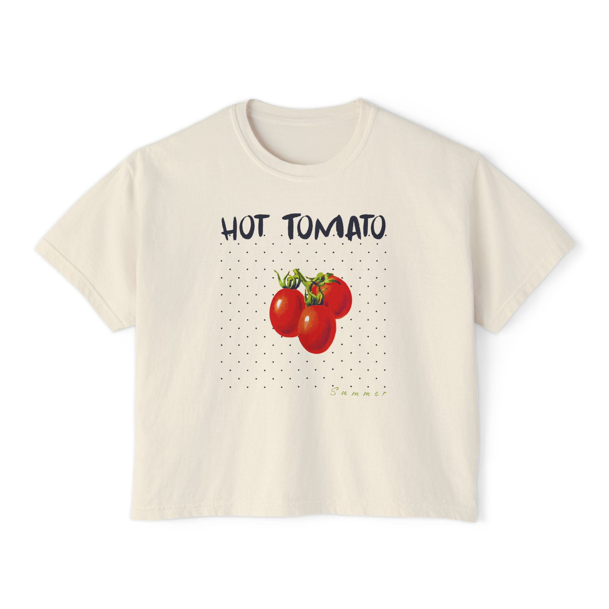 Hot Tomato Summer Crop T‑Shirt