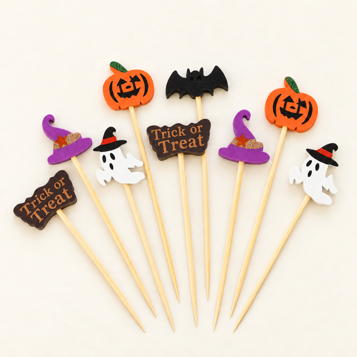50/100Pcs Halloween Party Toothpicks