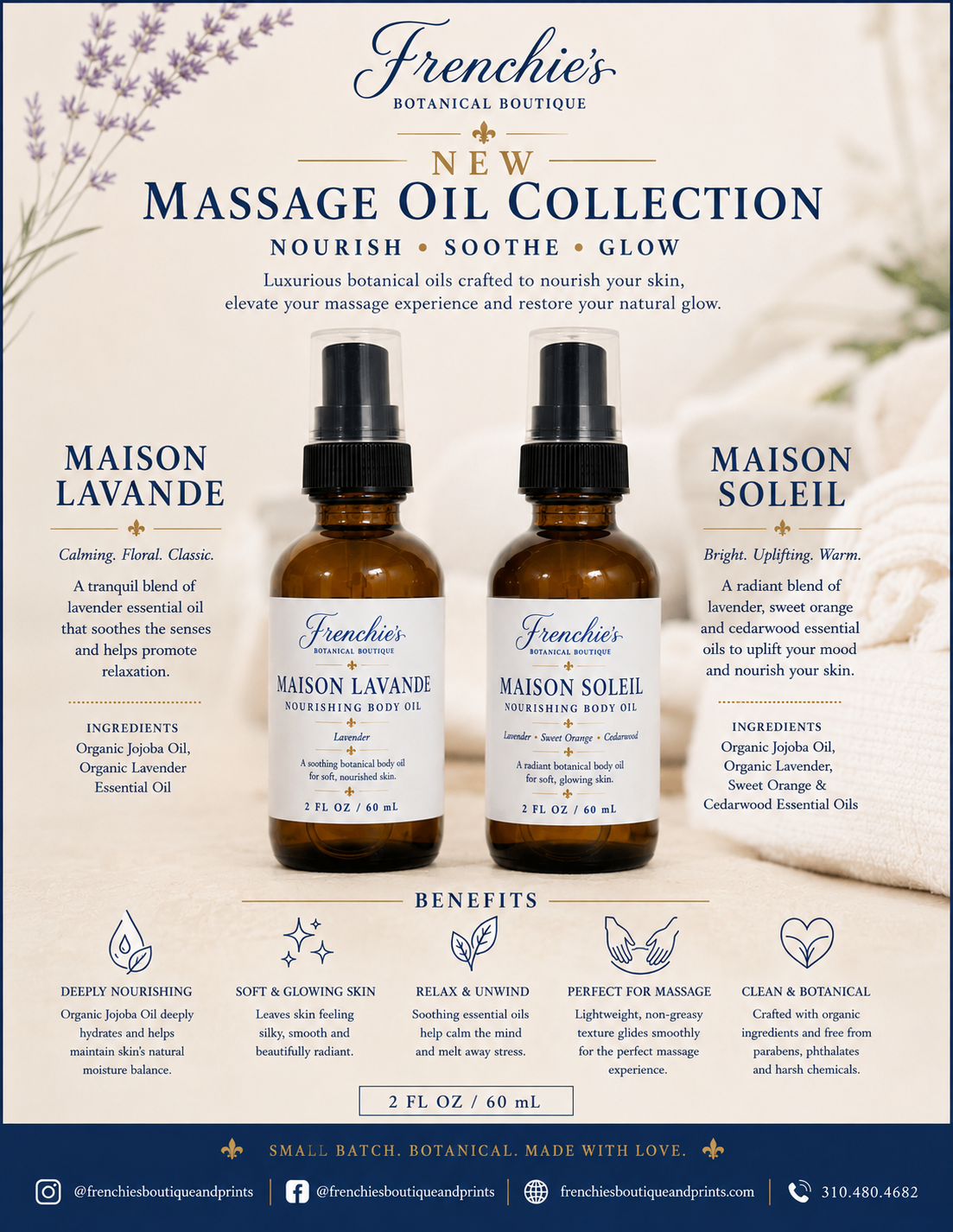 Botanical Massage & Body Oils