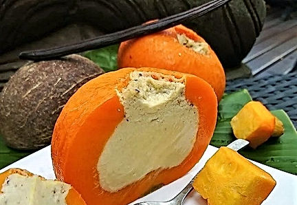 Pumpkin Custard ~ Mini courges au flan vanille-coco
