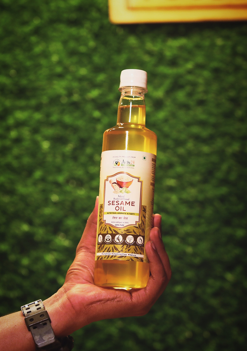 Thumbnail: Cold-Pressed Sesame Oil - 1 ltr