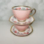 Thumbnail: Teacup Rental - Elegant Rose Pattern