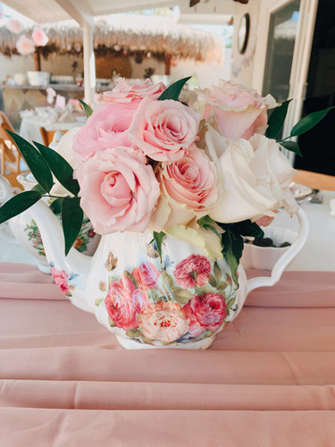 Teapot Floral Vase | Rentateaparty