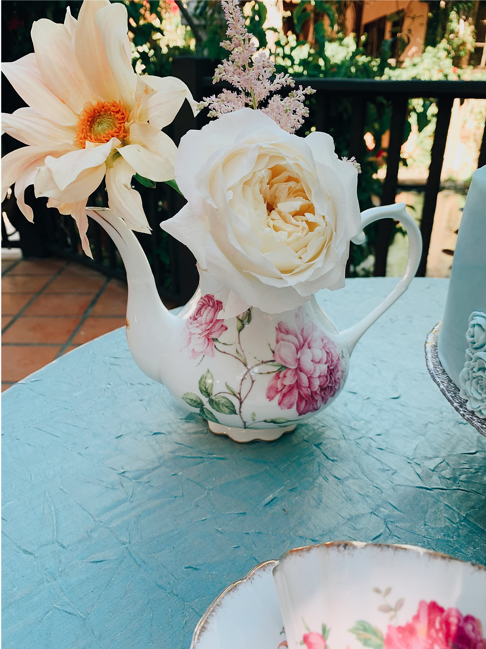Thumbnail: Teapot Floral Vase