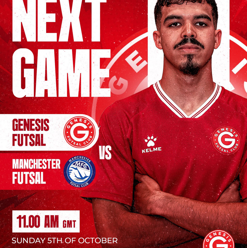 Genesis Futsal Teams in Action This Sunday
