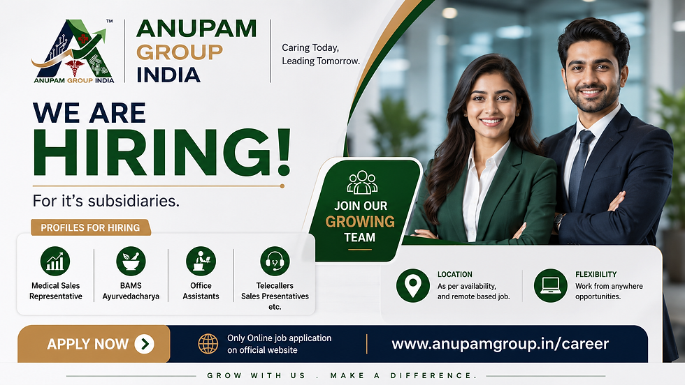 Jobs in Delhi | Anupam Group India Jobs