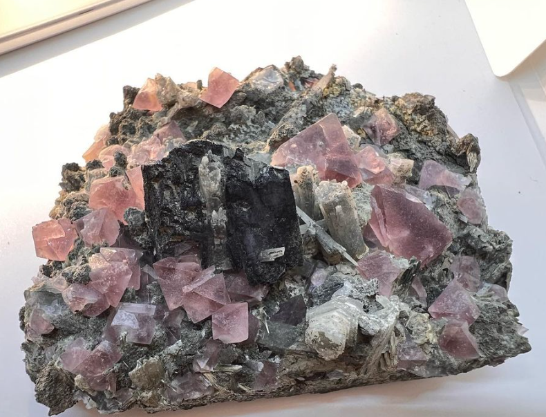 Pink Fluorite