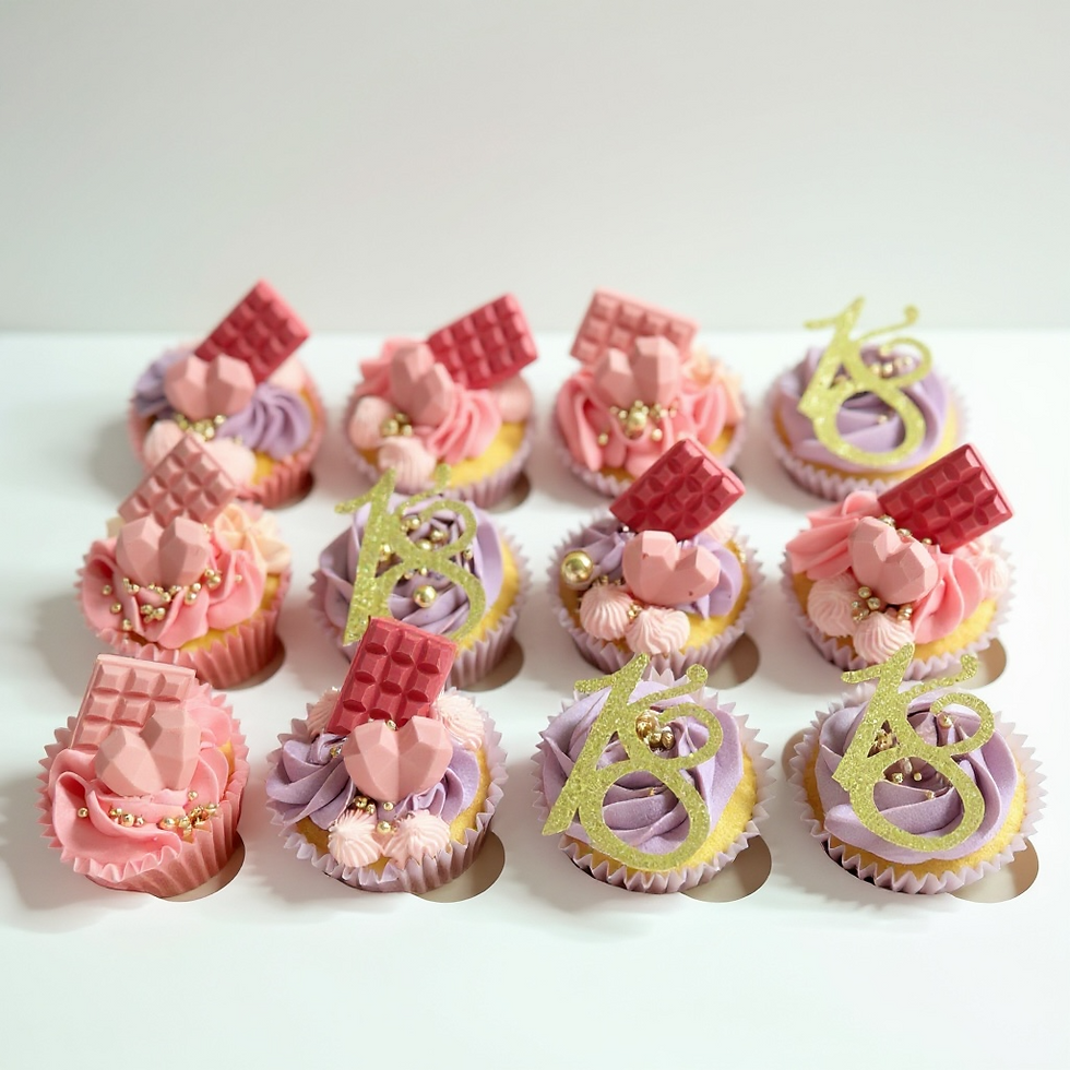 Milestone Moments Cupcakes 