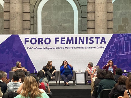 Foro Feminista previo a la XVI CRM de ALC