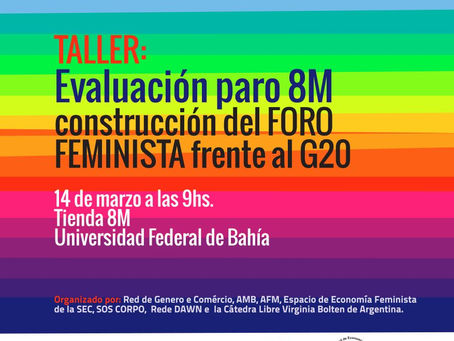 Taller: Evaluación del Paro #8M