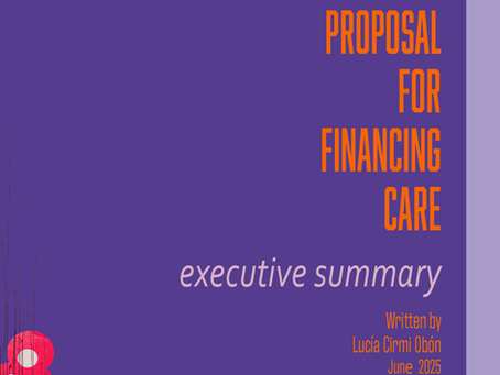 A Feminist Proposal for Financing Care
