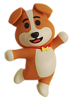 DOG day care character