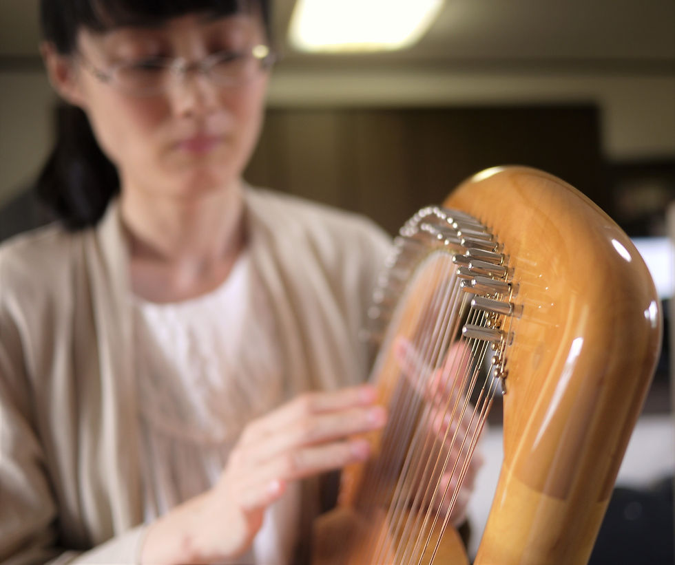 花草さとみ　アフロディーテの竪琴　ライアー　ライアー教室　竪琴教室