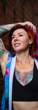 Amy Zager Denver Tattoo artist watercolor galaxies portraits pet glitter sticker embroidery patch rainbow brush color tattoos tattoo artists near me
