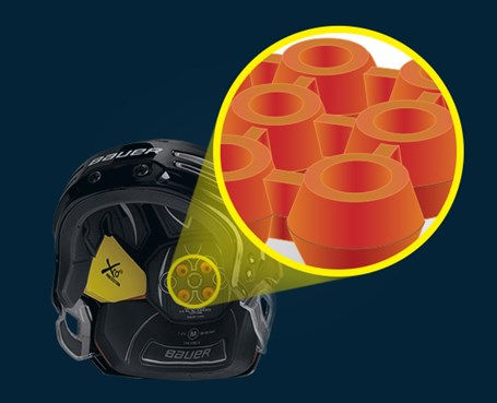 Миниатюра: Шлем Bauer Re-akt 75