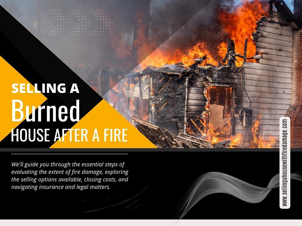Selling a Burned House After a Fire Dallas TX