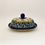 Thumbnail: Oval Domed Butter Dish, "Tulip Garden"