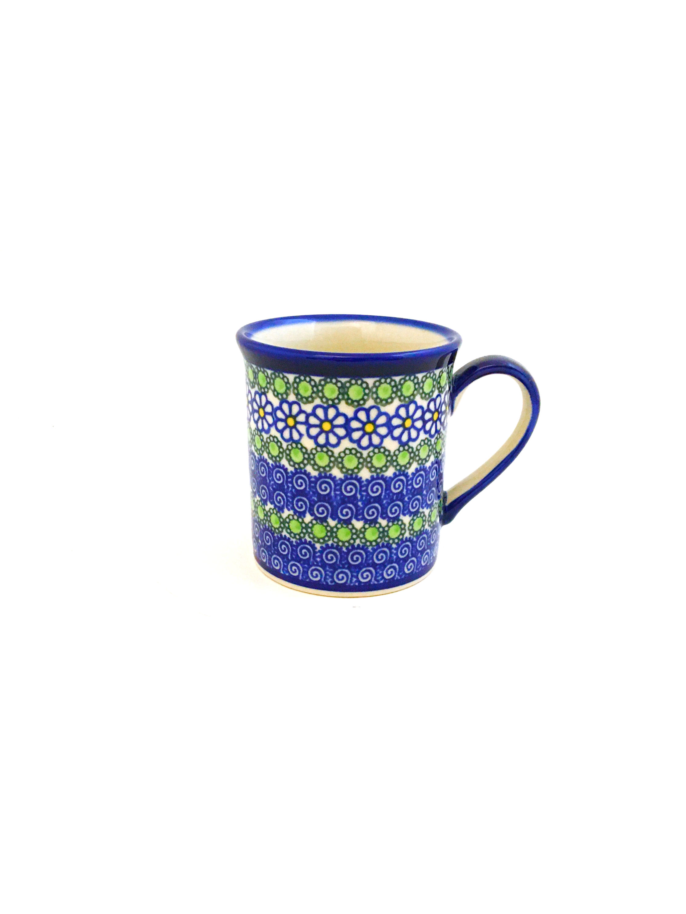 Traditional Mirek Mug, 10 oz "Daisy Chain"