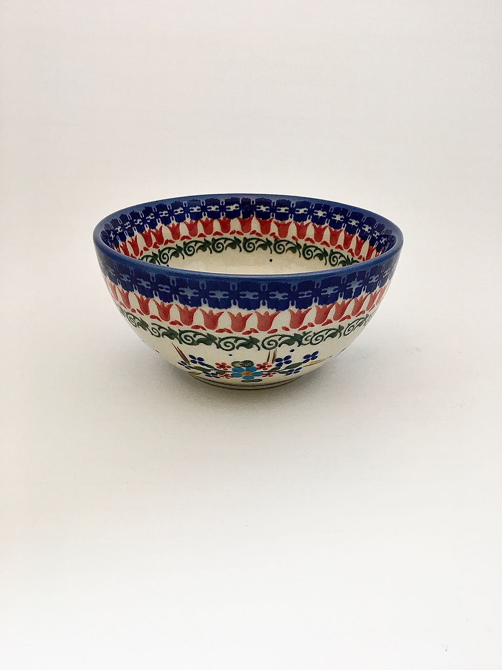 Thumbnail: Bowl 15 Cereal/Soup Bowl, "Blue Madrid"